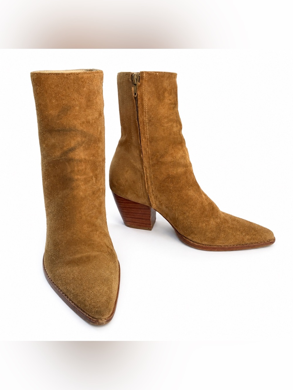 Matisse Genuine Suede Western Booties